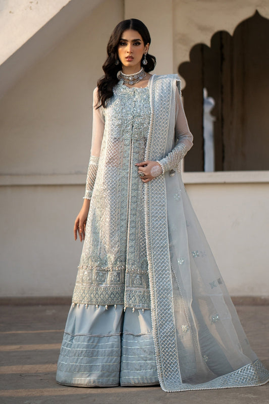 Mumtaz 3PC Unstitched | Embroidered Luxury Formal Dress